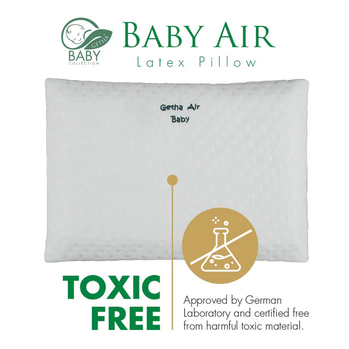 [Suitable for 6 months and above] Baby breathable latex pillow