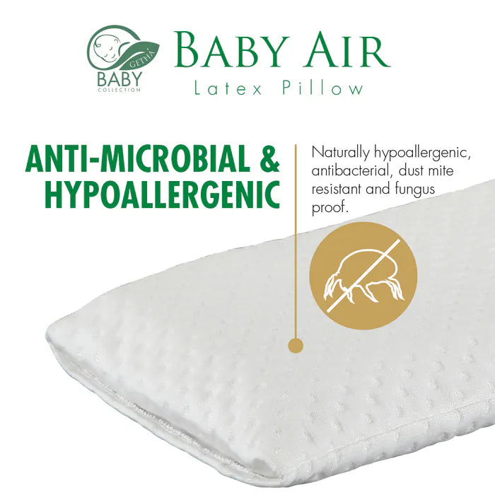 [Suitable for 6 months and above] Baby breathable latex pillow