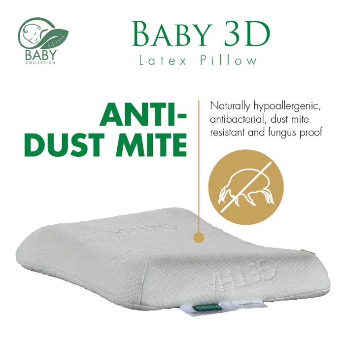 [Applicable to 6 months and above] Baby 3D Latex Pillow