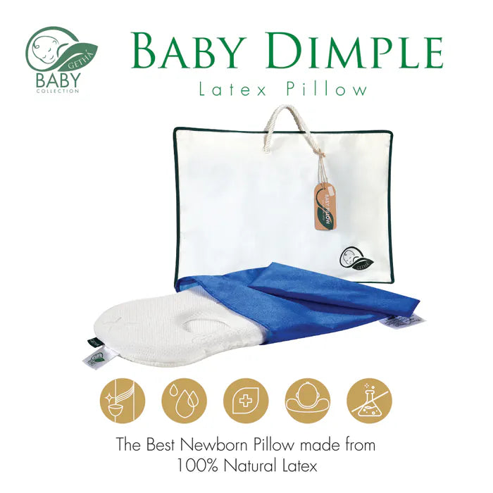 [Applicable to newborns and above] Baby Dimple Latex Pillow