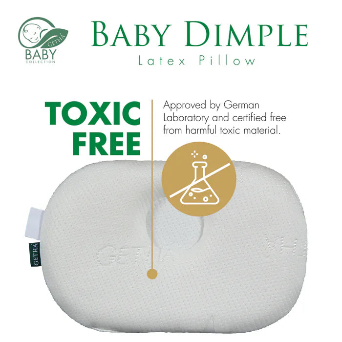 [Applicable to newborns and above] Baby Dimple Latex Pillow