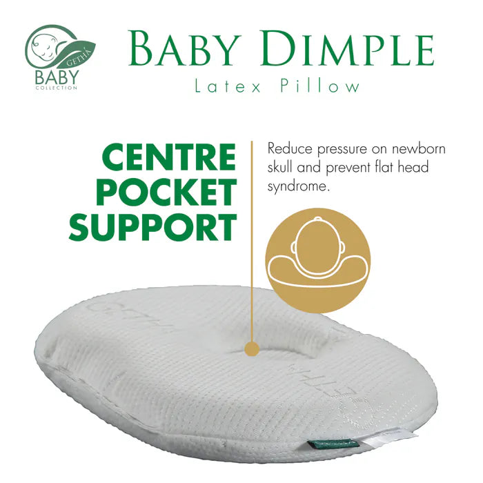 [Applicable to newborns and above] Baby Dimple Latex Pillow