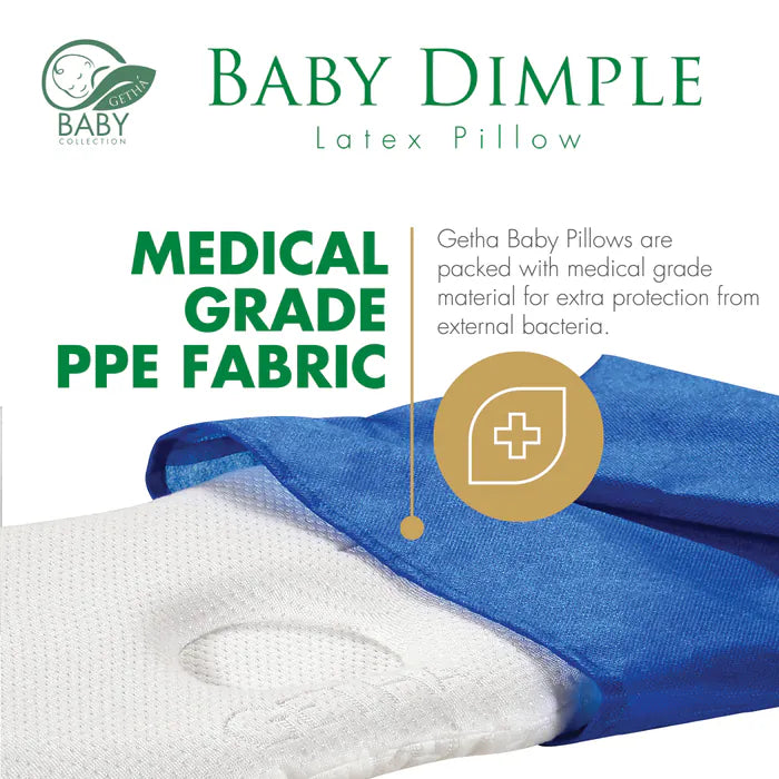 [Applicable to newborns and above] Baby Dimple Latex Pillow