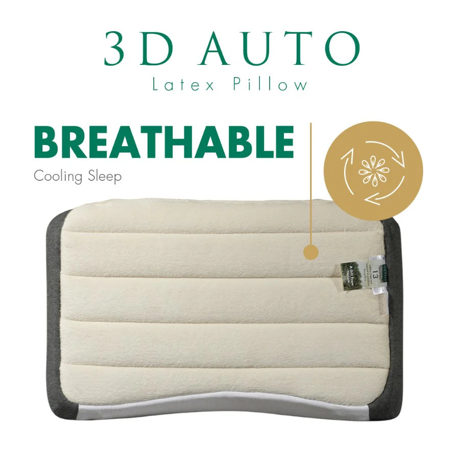 Getha 3D Auto Latex Pillow 3D 自動乳膠枕頭