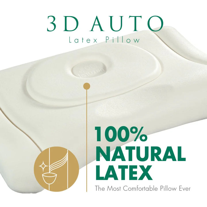 Getha 3D Auto Latex Pillow 3D 自動乳膠枕頭