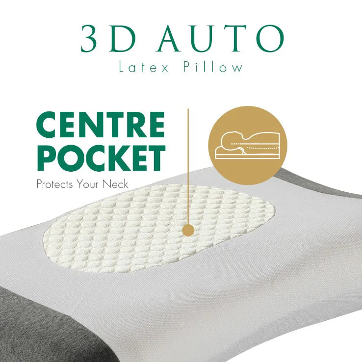 Getha 3D Auto Latex Pillow 3D 自動乳膠枕頭