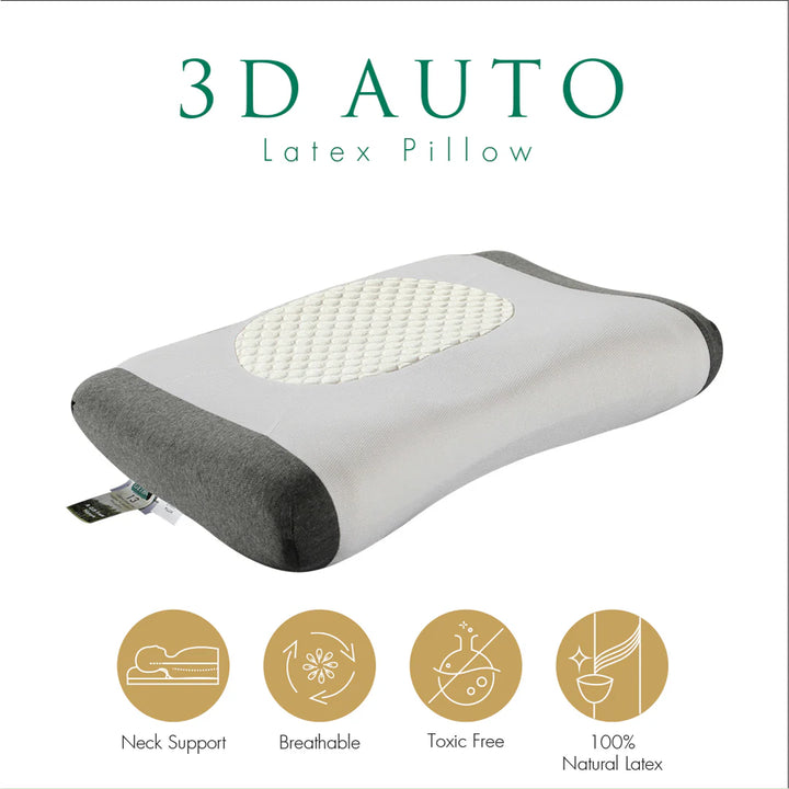 Getha 3D Auto Latex Pillow 3D 自動乳膠枕頭