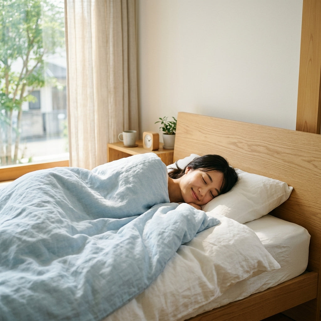 舒適睡眠生活場景