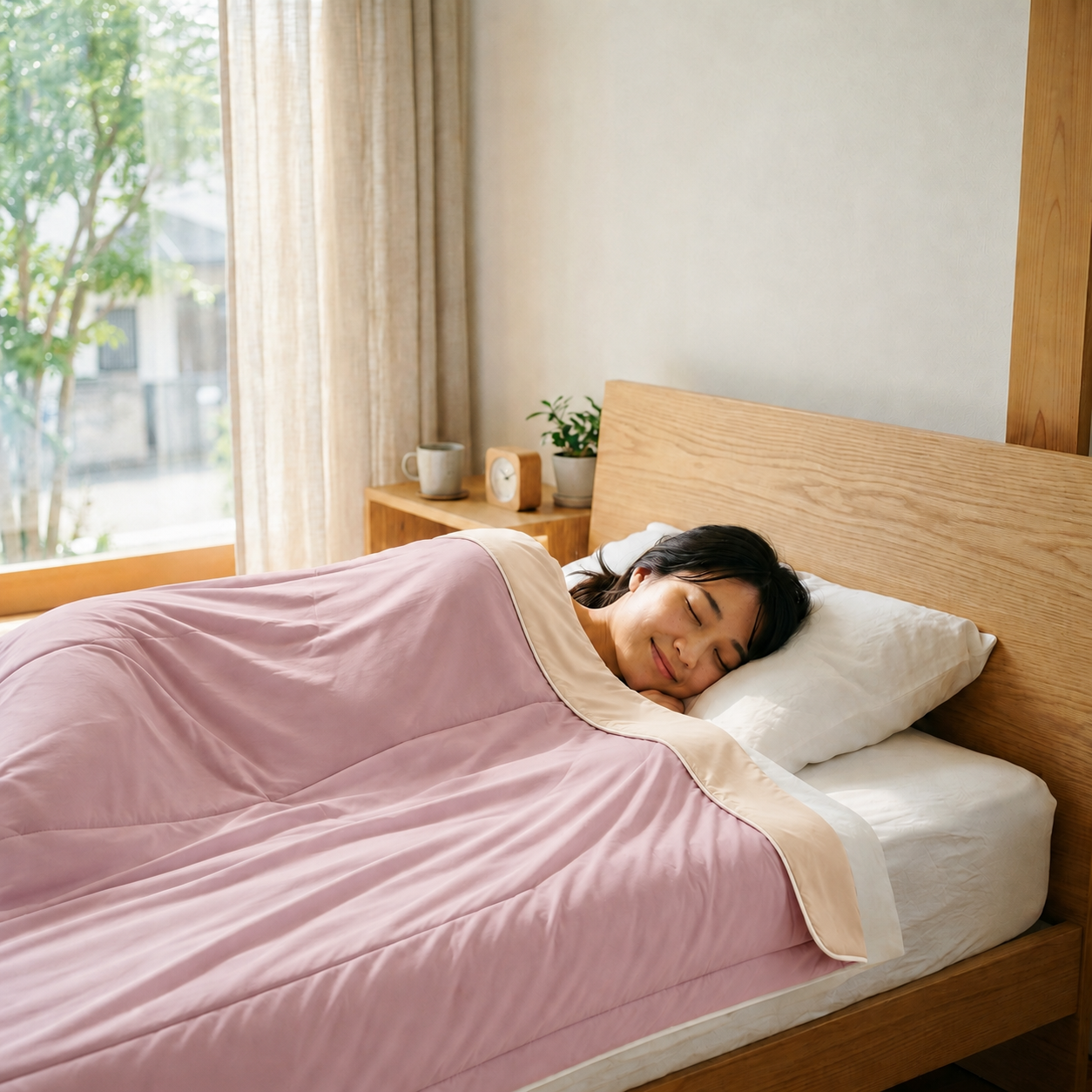 舒適睡眠生活場景